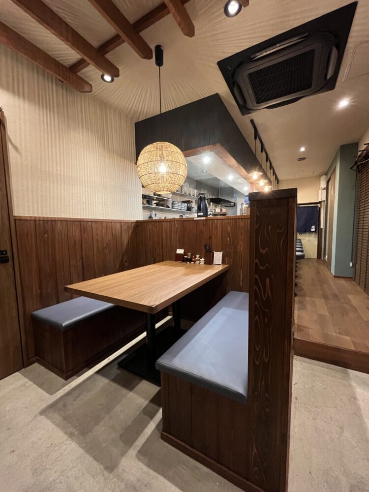 （有）グロウプラス施工例 つけ麵　天晴　厚木