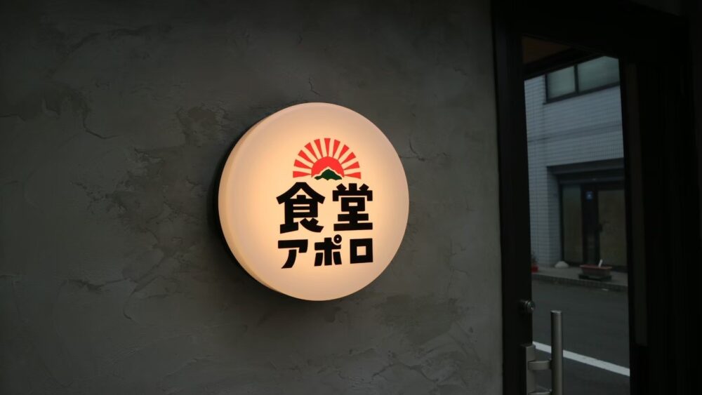 （有）グロウプラス施工例 　食堂アポロ　伊勢原