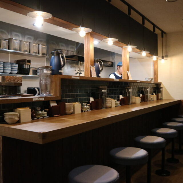 施工事例：天晴つけ麺